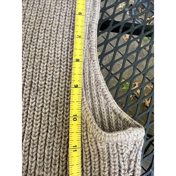 Vintage‎ Herald House Chunky Vest LG USA Wool Blend - Picture 8 of 9